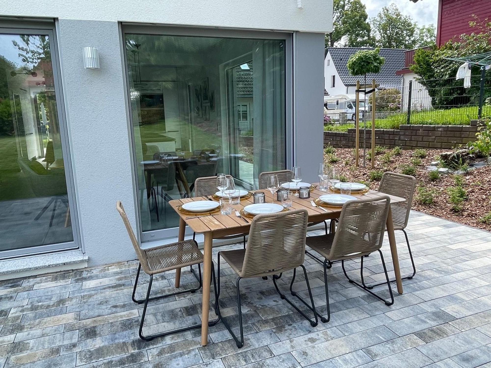 Zugzuflucht-Neues, Modernes Ferienhaus Фрайберг Экстерьер фото
